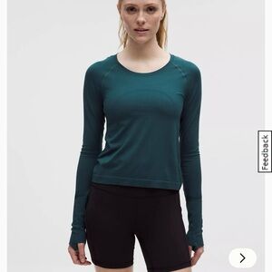 Lululemon Swiftly Tech Long-Sleeve Shirt 2.0 Waist Length NWT